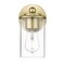 Z-Lite Thayer Vanity, 1-Light, 4.75 In.W x 5.75 In.L x 8.75 In.H, Luxe Gold/Clear 742-1S-LG - alternate 6